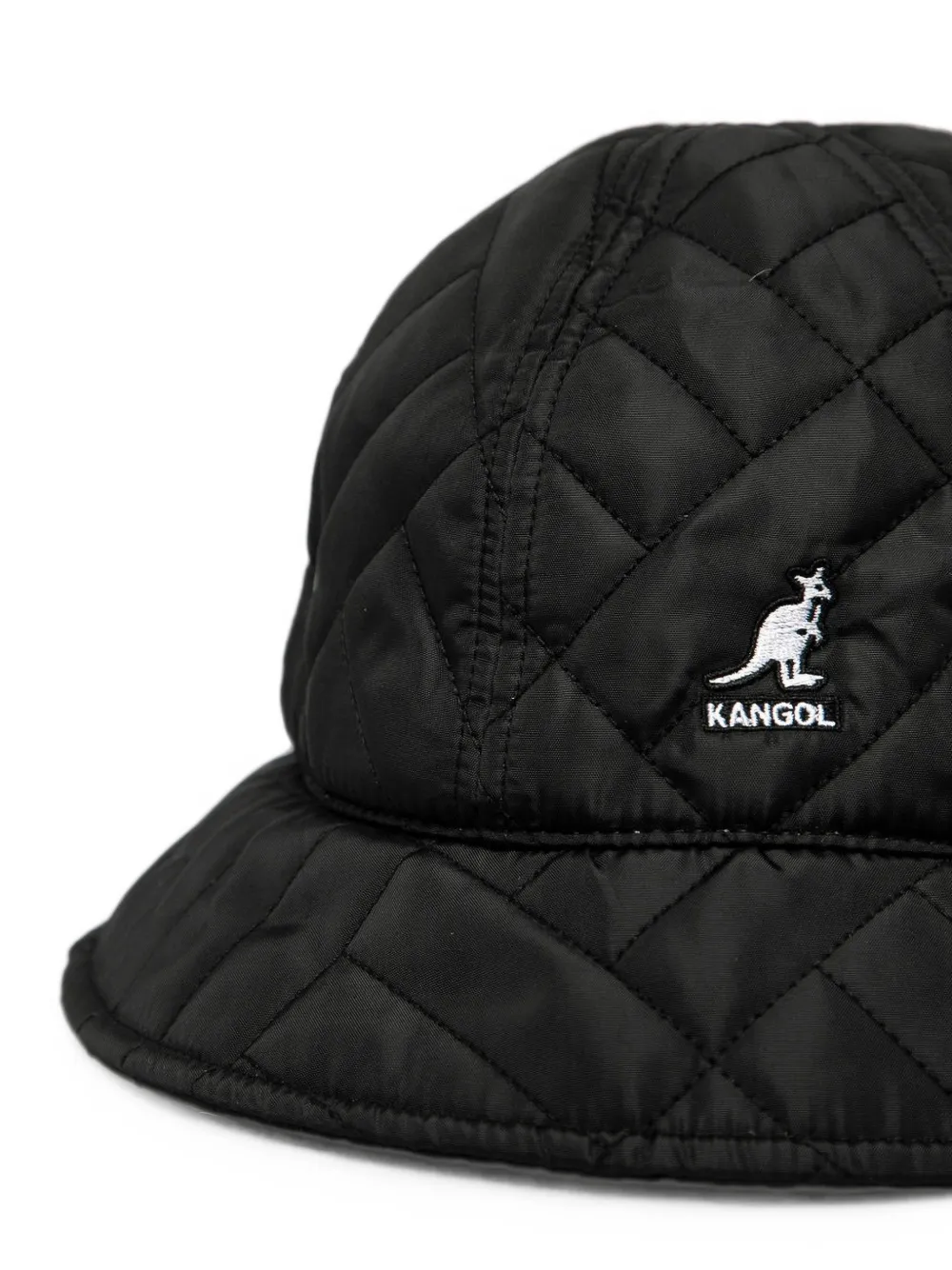 Kangol Gewatteerde vissershoed Zwart