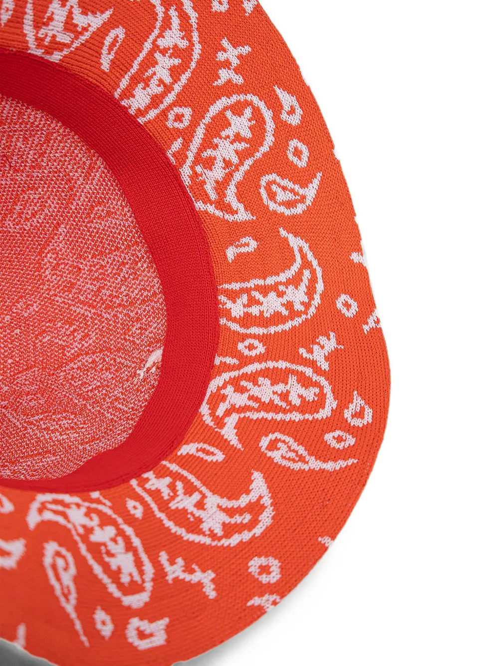 Kangol Zonnehoed met paisley-print Oranje