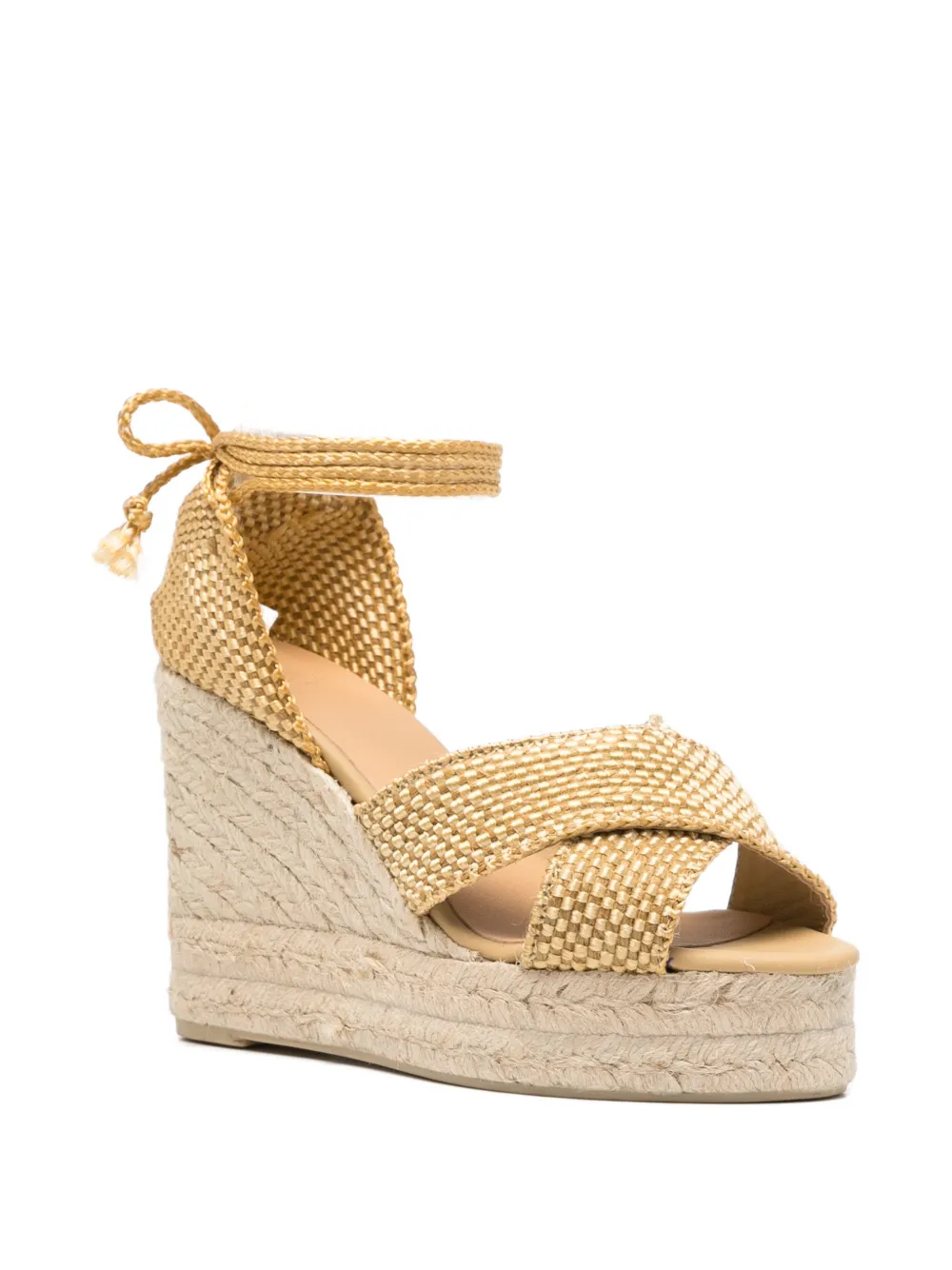  Castañer Becca Heel Espadrilles - Neutrals 