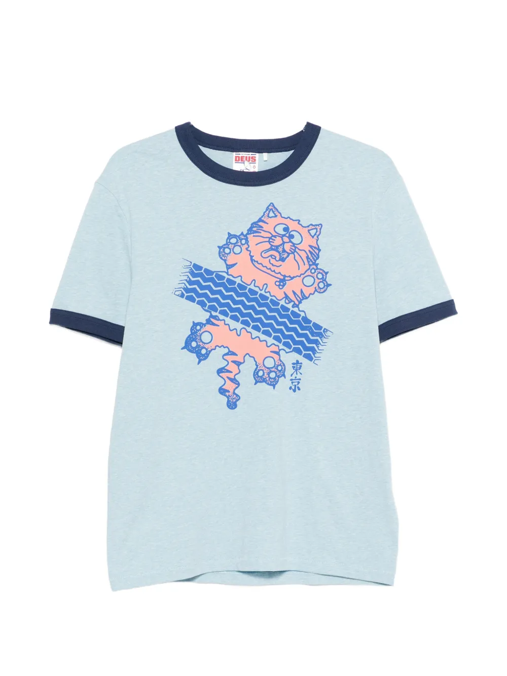 Deus Ex Machina Bugzzz graphic T-shirt - Blu