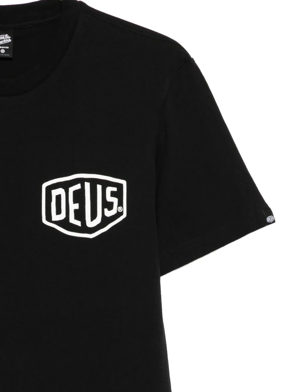 Deus Ex Machina Venice Address T-shirt Zwart
