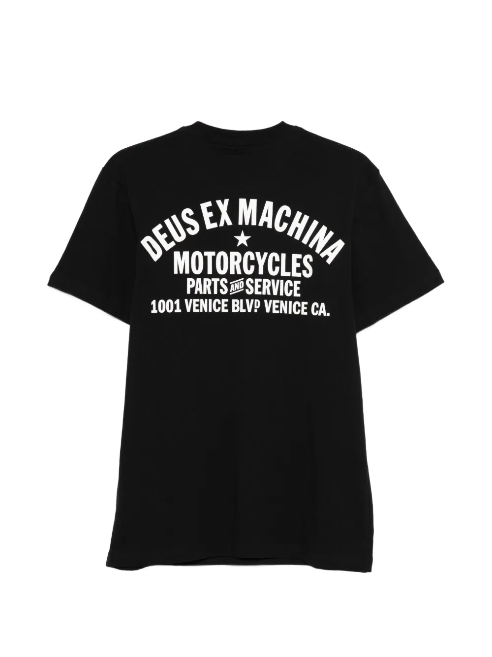 Deus Ex Machina Venice Address T-shirt Zwart