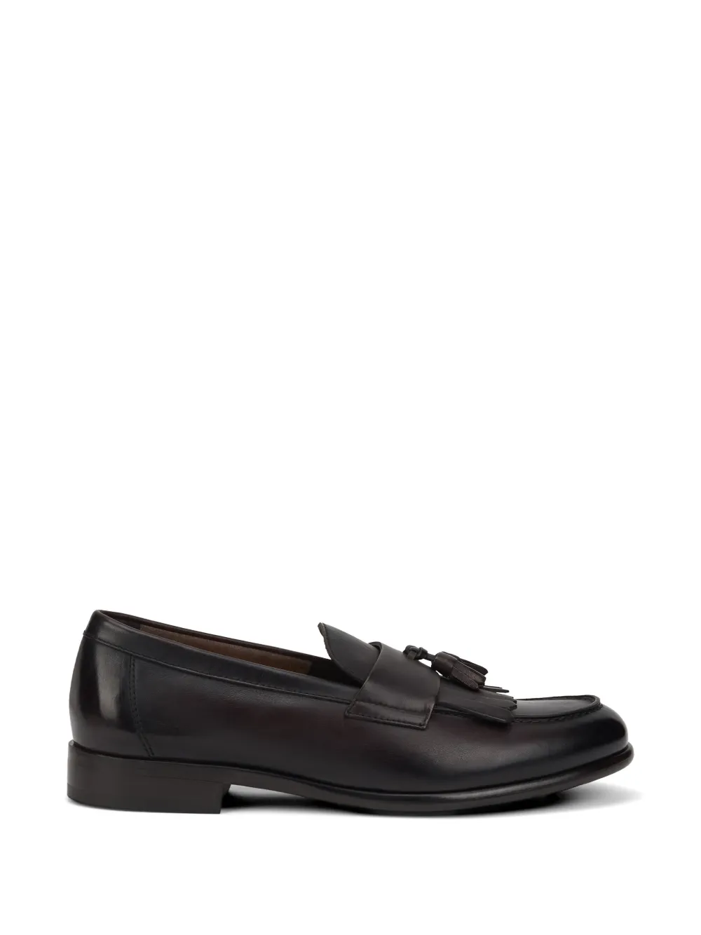 Doucal's fringed loafers - Marrone