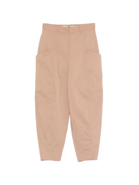 bomboogie tapered cropped trousers