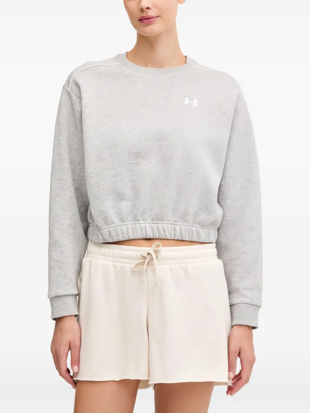 Under Armour UA Rival logo-detail sweatshirt - Grigio