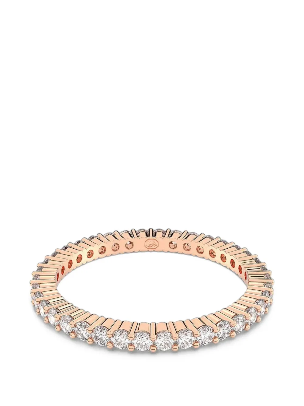 Swarovski Matrix Vittore crystal-embellished eternity ring - Rosa