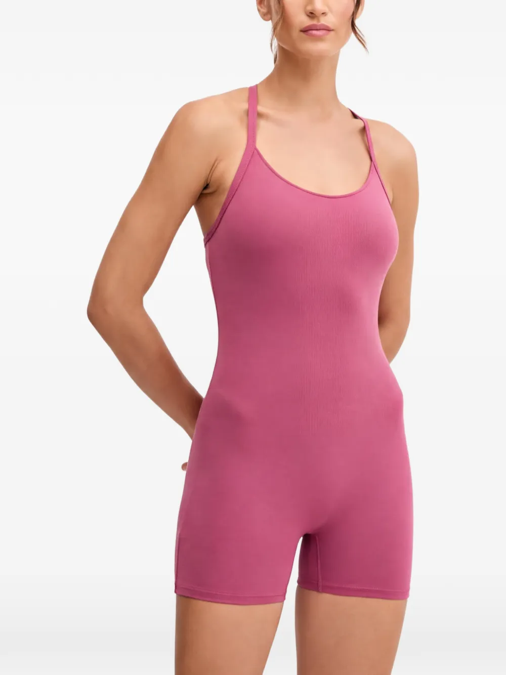 Under Armour cross-strap playsuit - Pink