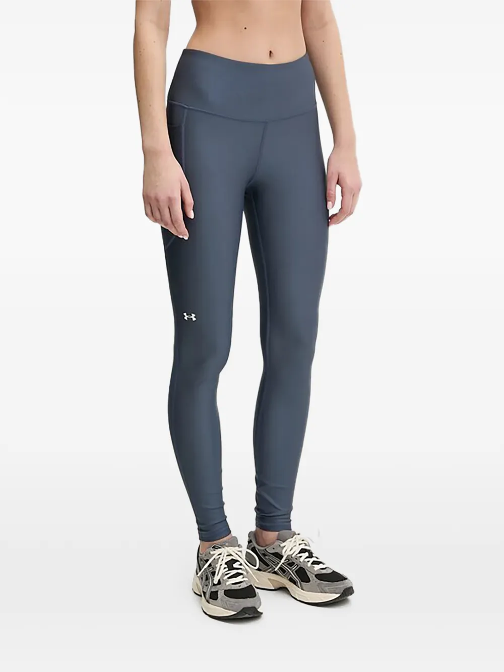 Under Armour Tech Performance Leggings In Blue
