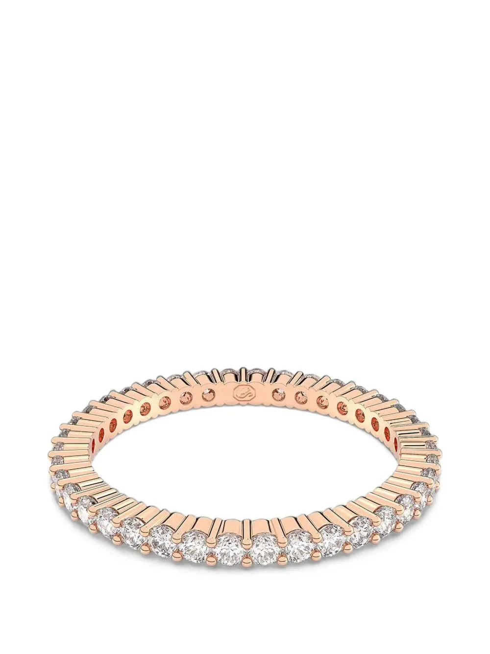 Swarovski Matrix Vittore crystal-embellished eternity ring - Rosa