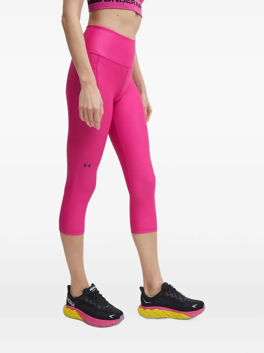 Under Armour slim-fit cropped leggings