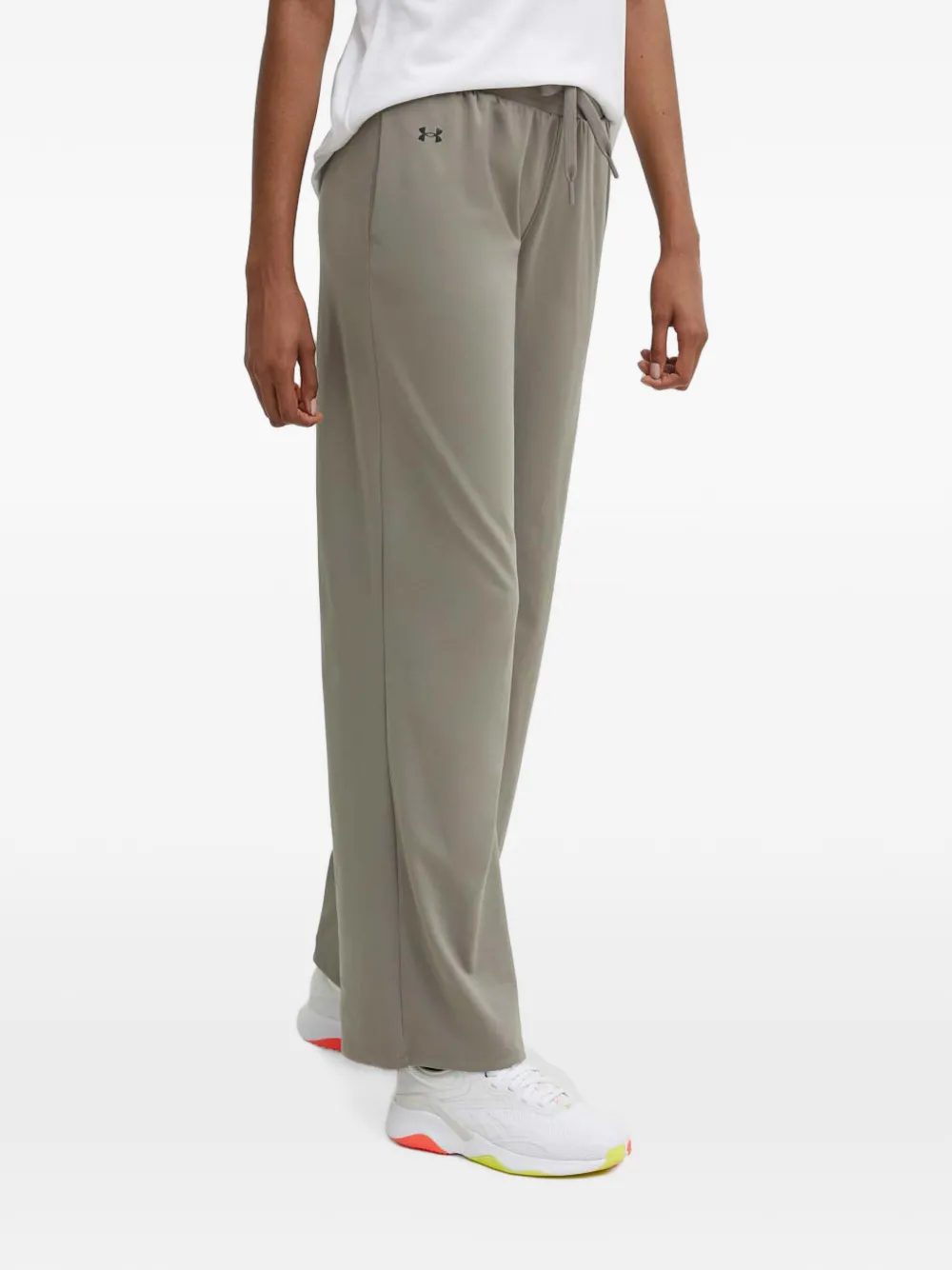 Under Armour drawstring-waist logo-print track pants Grijs