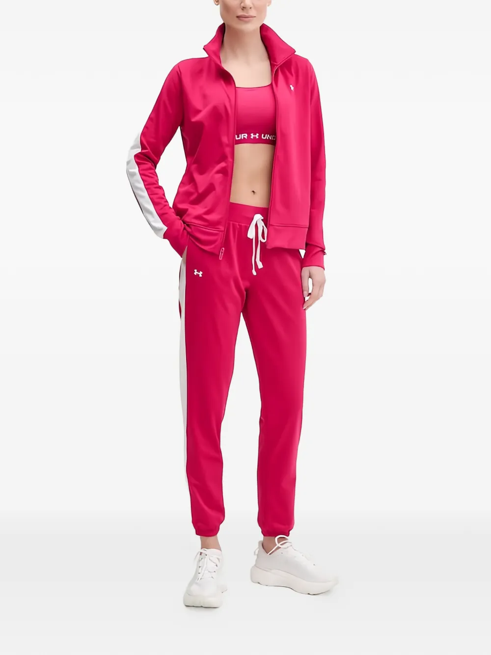 Under Armour Trainingspak met logodetail Roze