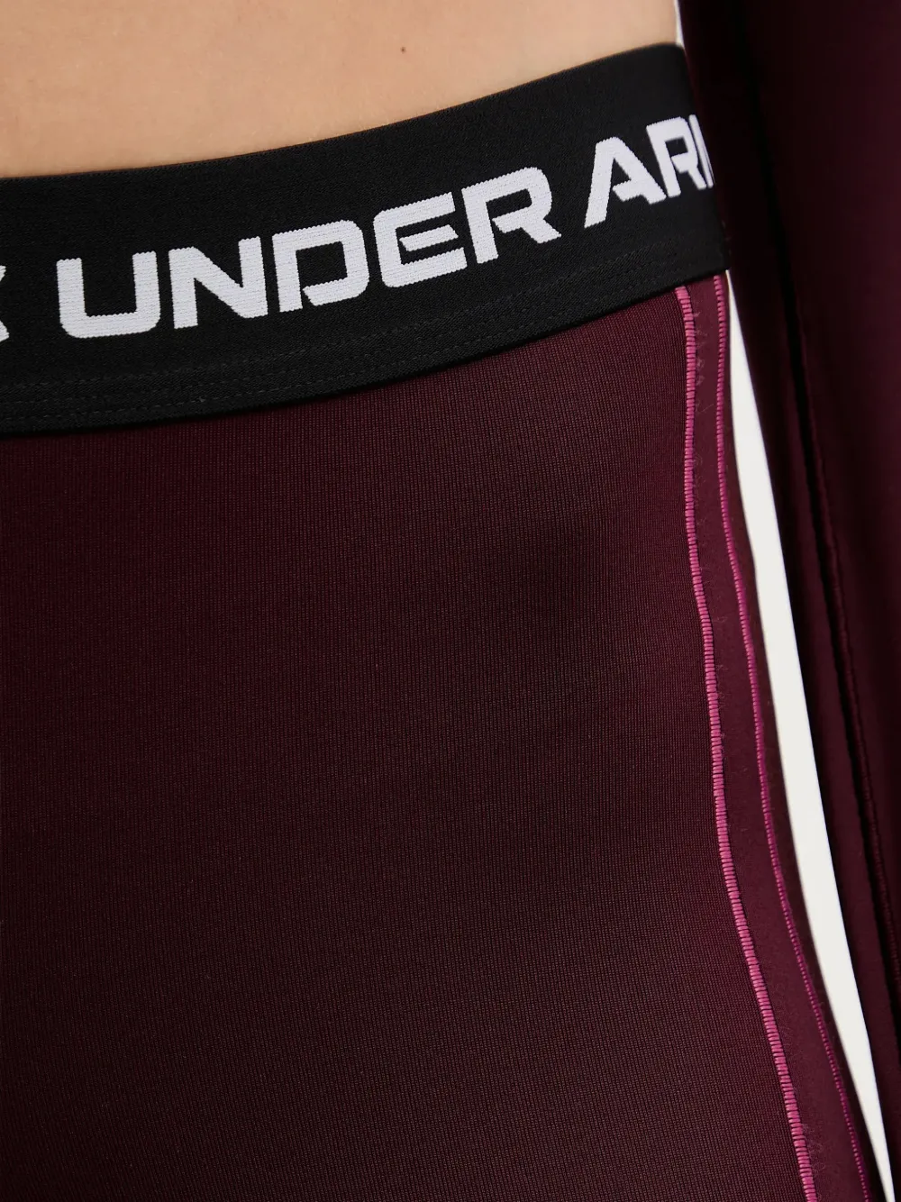 Under Armour Legging met logoband Rood