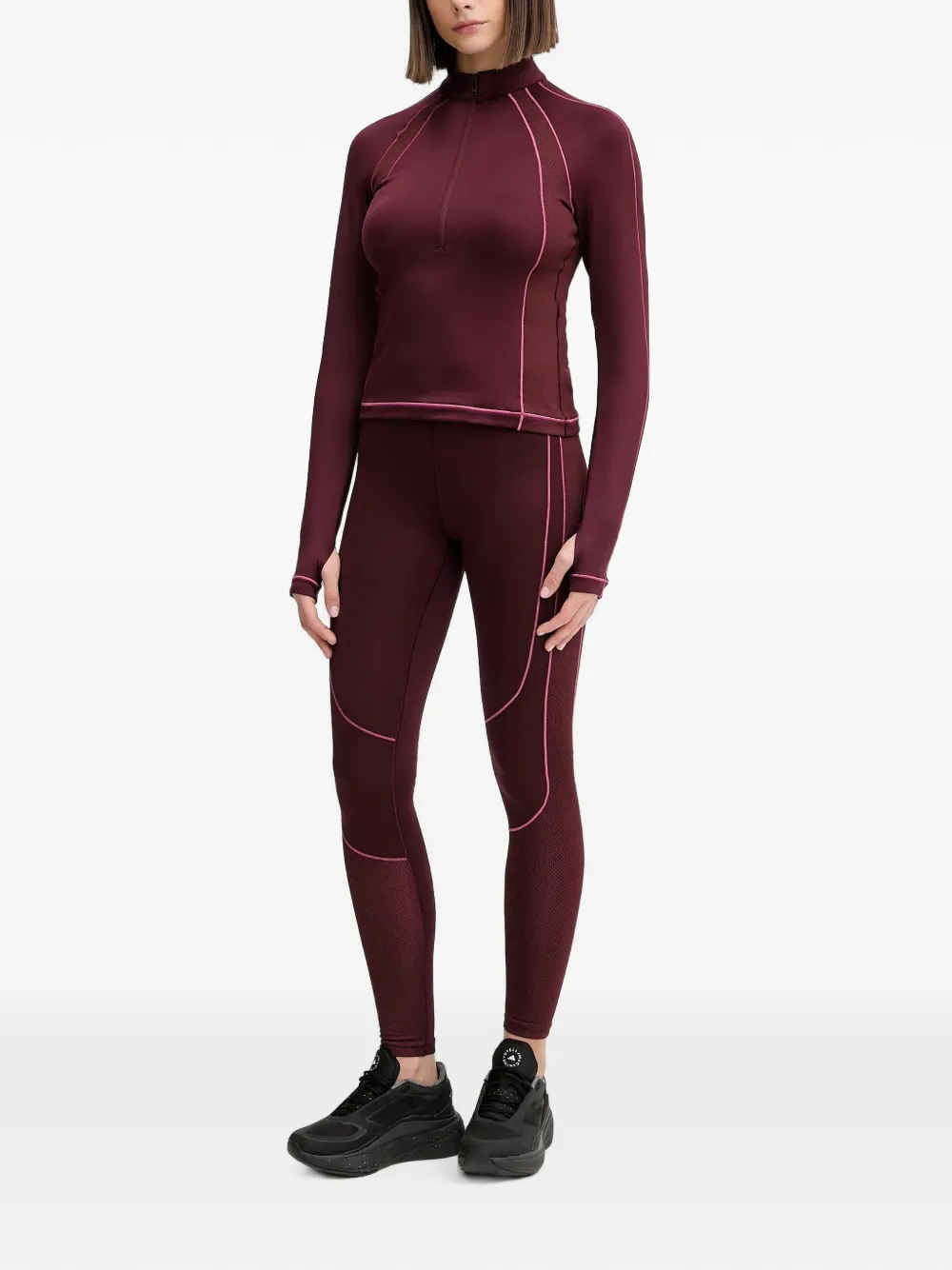 Under Armour Legging met logoband Rood