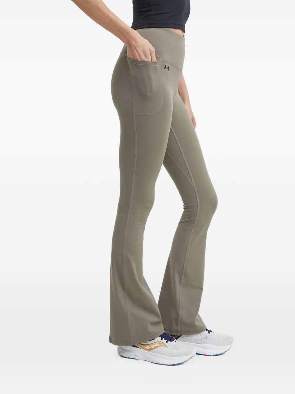 Under Armour Motion Flare Training Leggings In Green