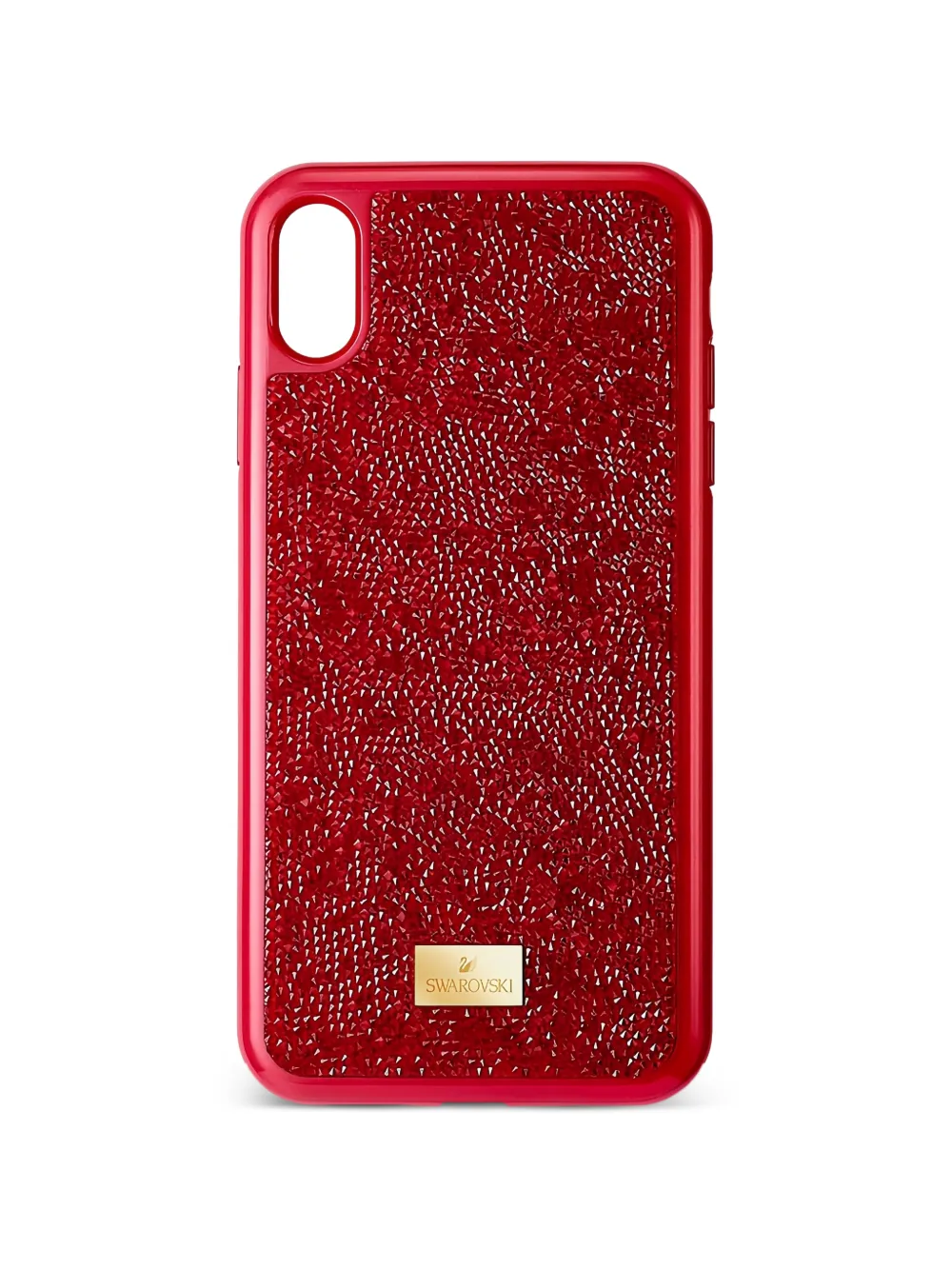 Swarovski embellished iPhone X case - Rosso