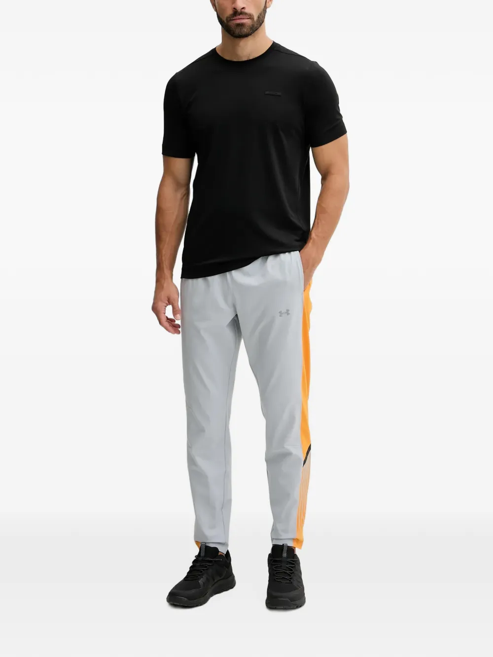 Under Armour Trainingsbroek met logoprint Grijs