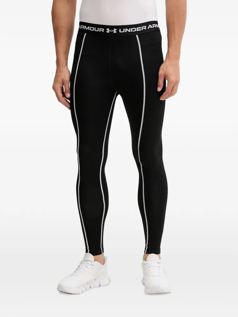 Under Armour logo-waistband panelled trousers