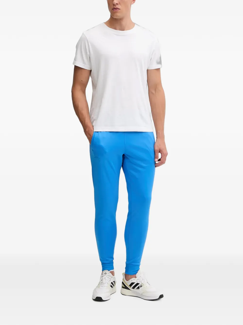 Under Armour Trainingsbroek met logo-detail Blauw