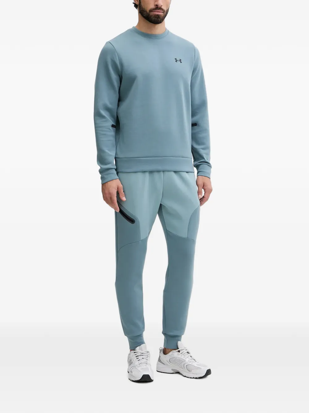 Under Armour UA Unstoppable sweater met logodetail Blauw