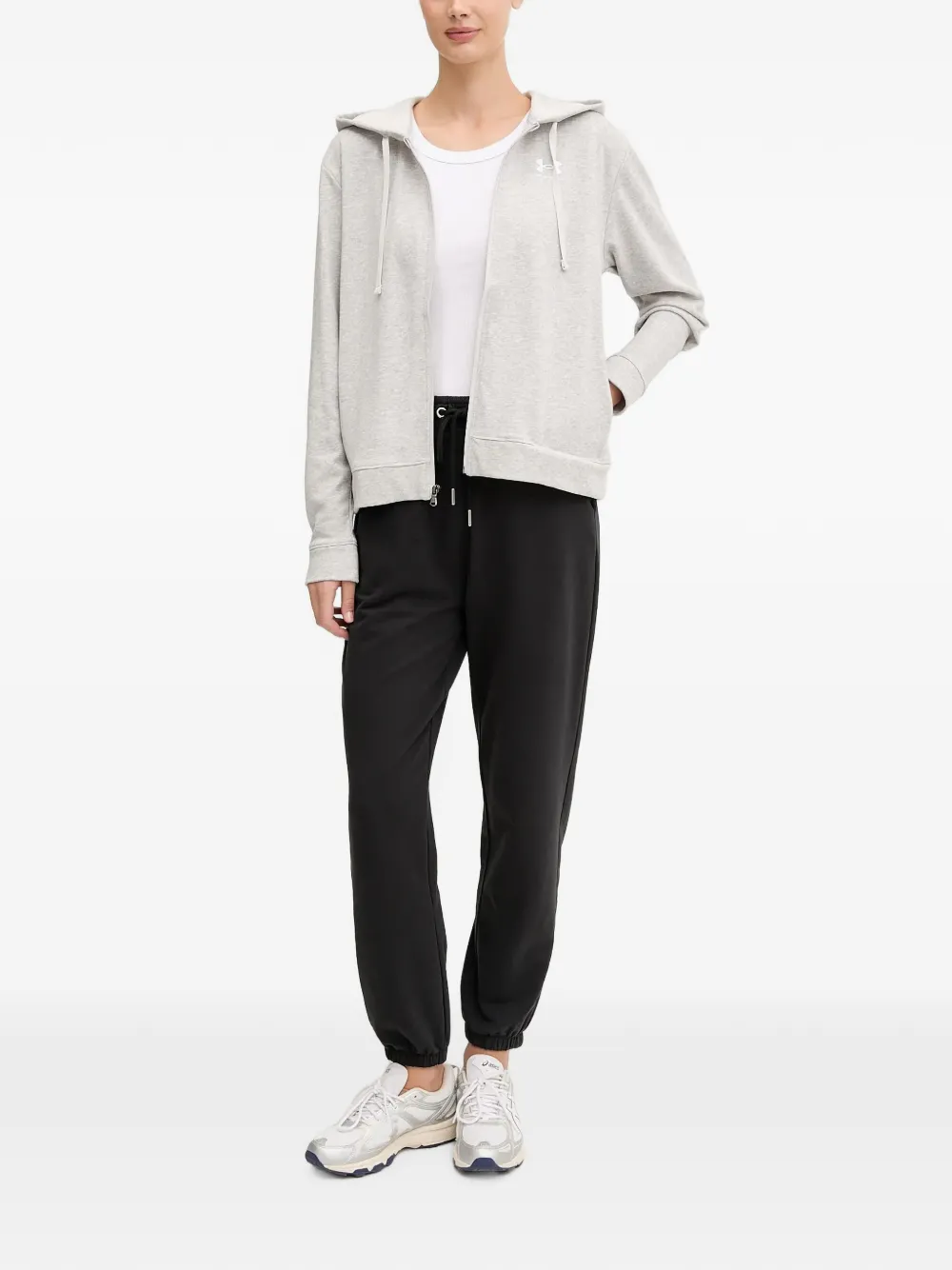 Under Armour Hoodie met rits Grijs
