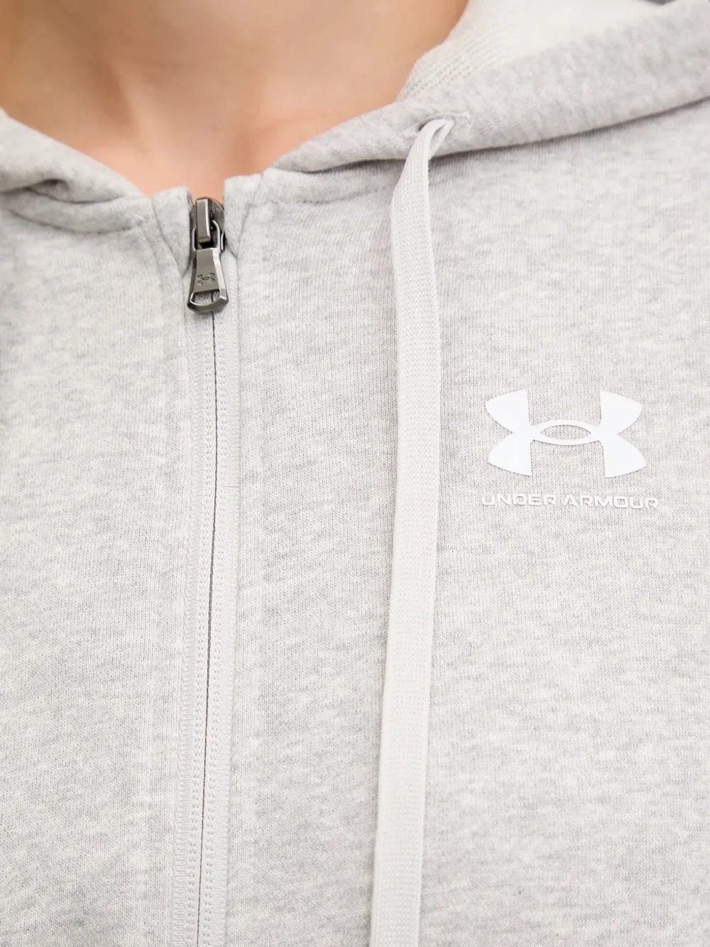 Under Armour Hoodie met rits Grijs