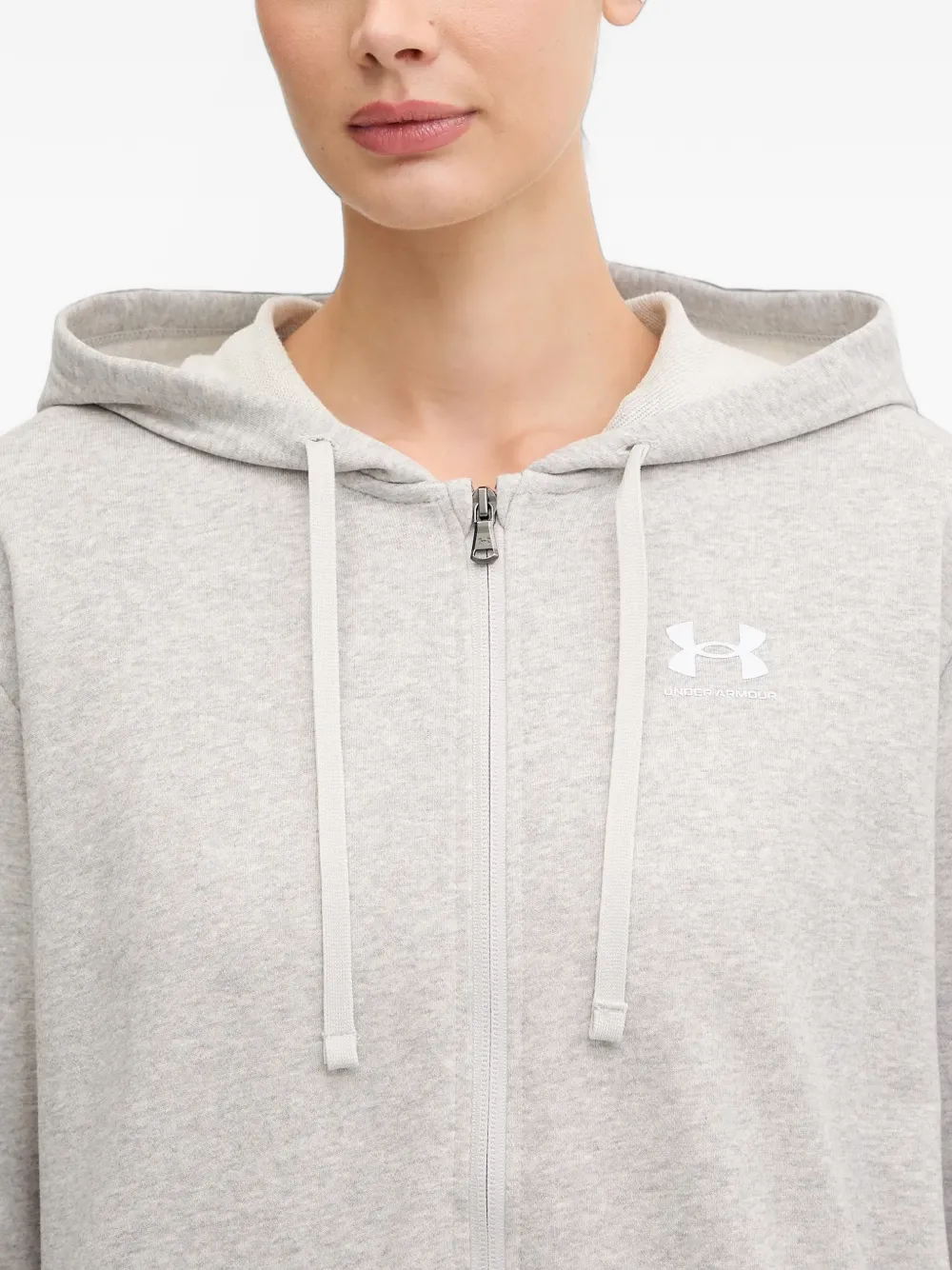 Under Armour Hoodie met rits Grijs