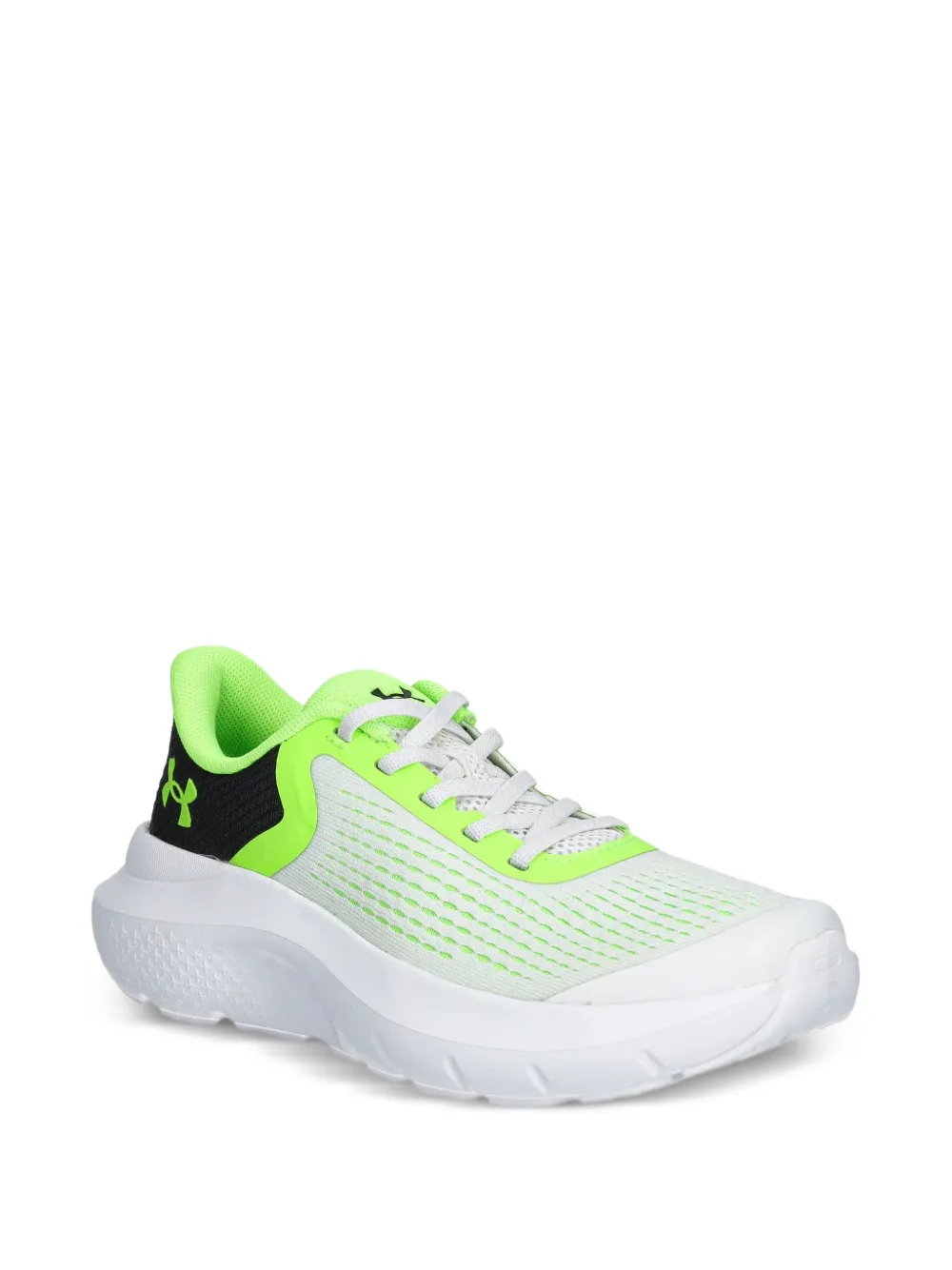 Under Armour Kids baskets à logo embossé - Blanc