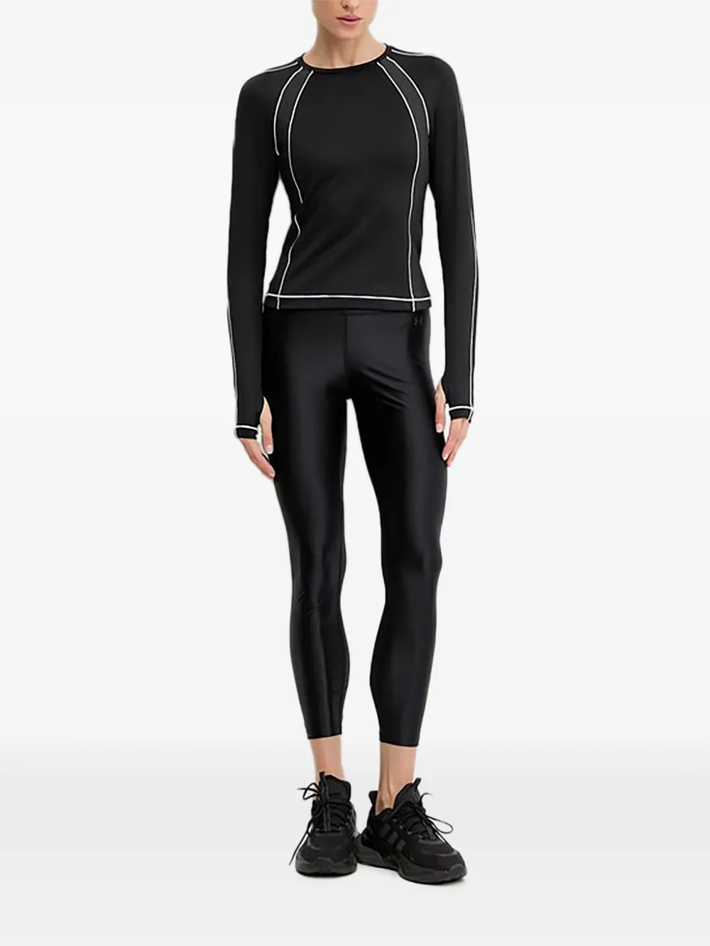 Under Armour Top met lange mouwen Zwart