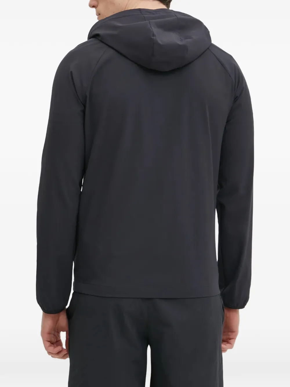 Under Armour UA Vibe geweven jack met capuchon en logo-print Zwart