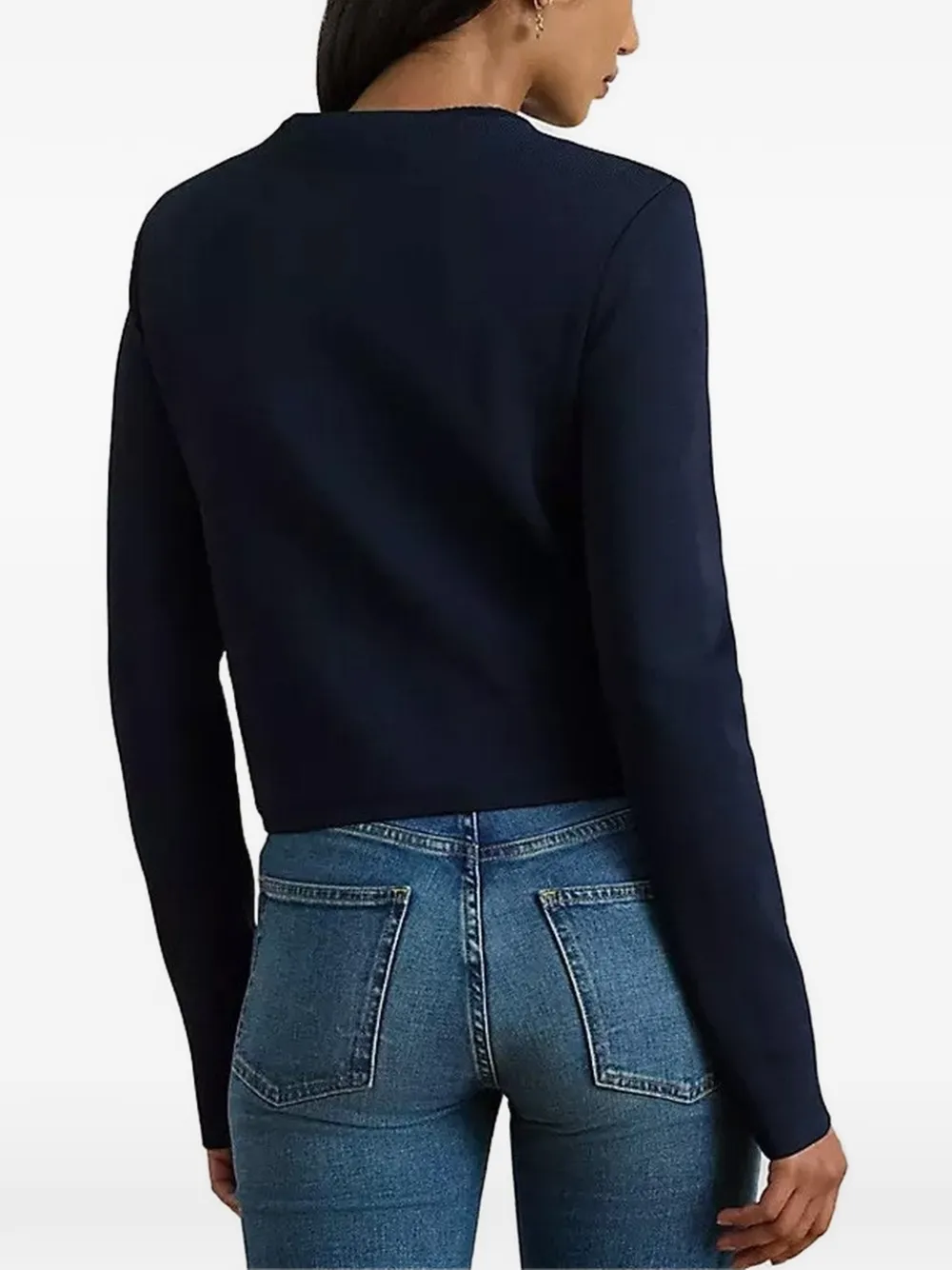 Lauren Ralph Lauren Vest met zak met knopen Blauw