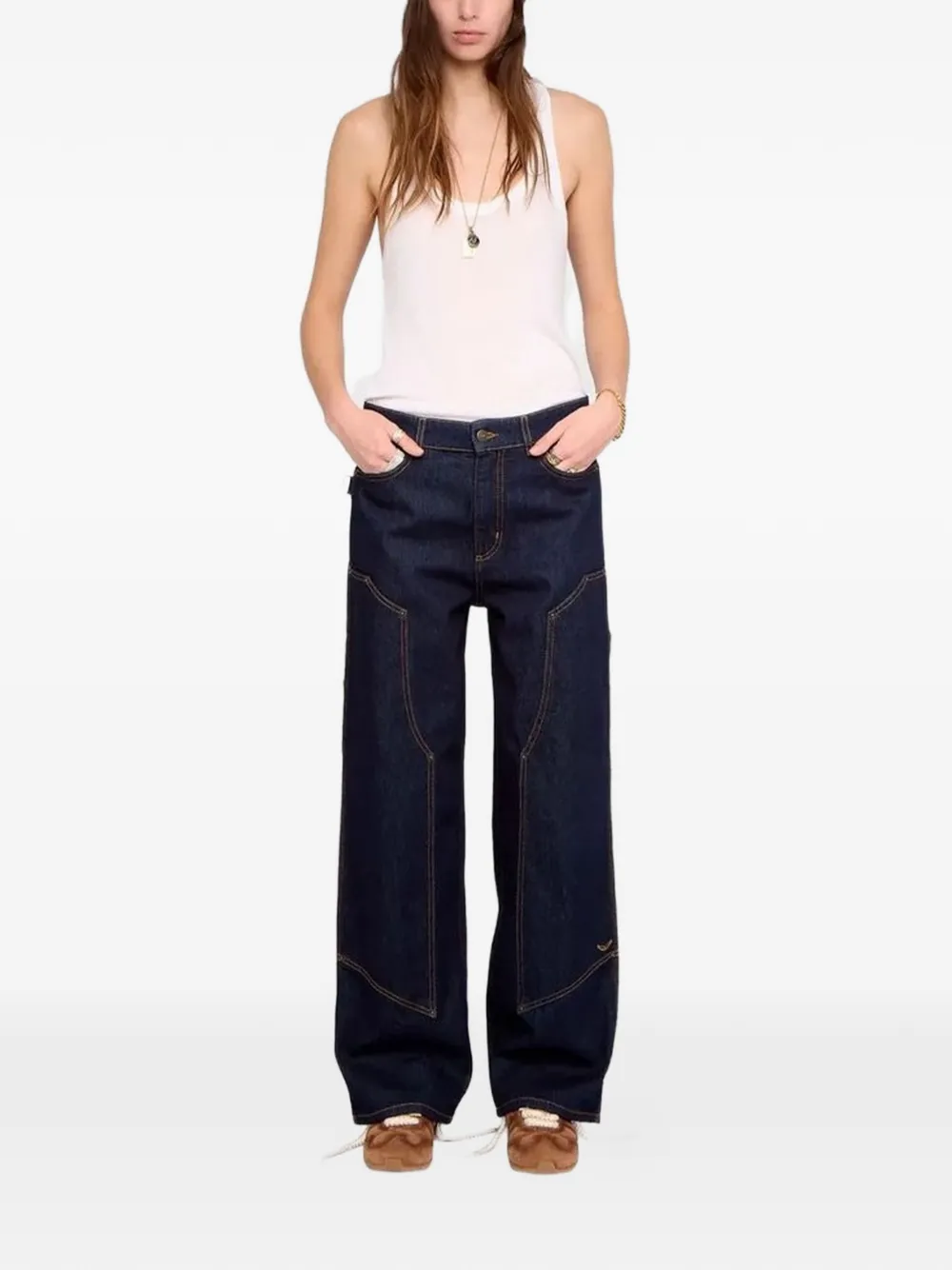 Zadig&Voltaire Perya jeans Blauw