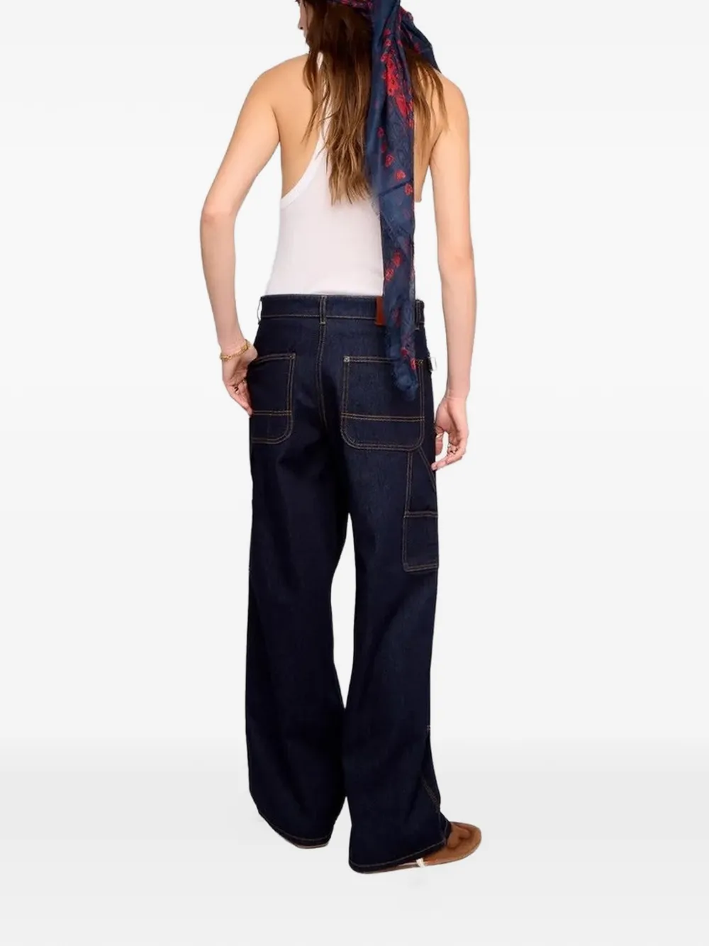 Zadig&Voltaire Perya jeans Blauw