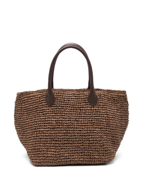 Marella Balia woven top-handle shoulder bag
