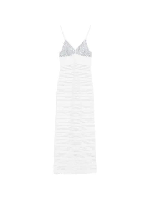 Genny crystal-embellished maxi dress