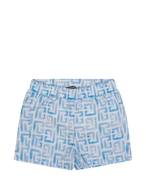 Balmain Kids elasticated-waistband swim shorts