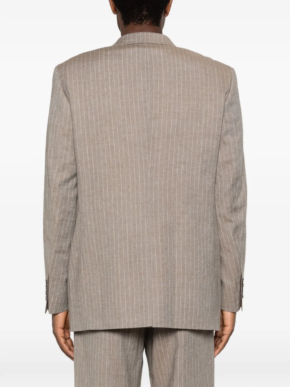 Sunflower Show blazer met krijtstreep Beige