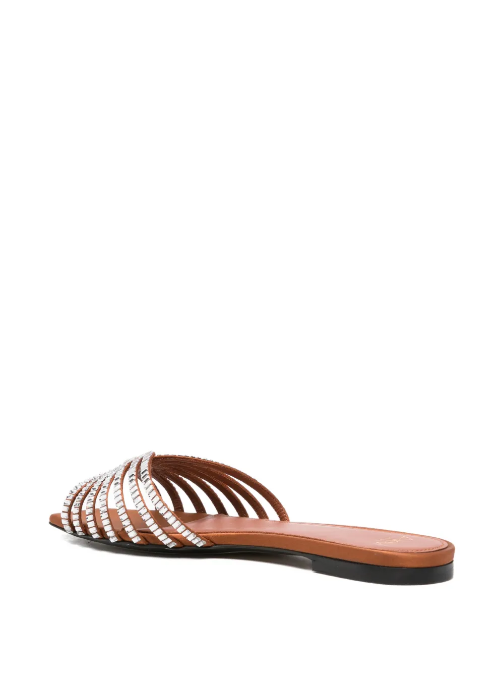 Alevì glass-embellished sandals Zilver