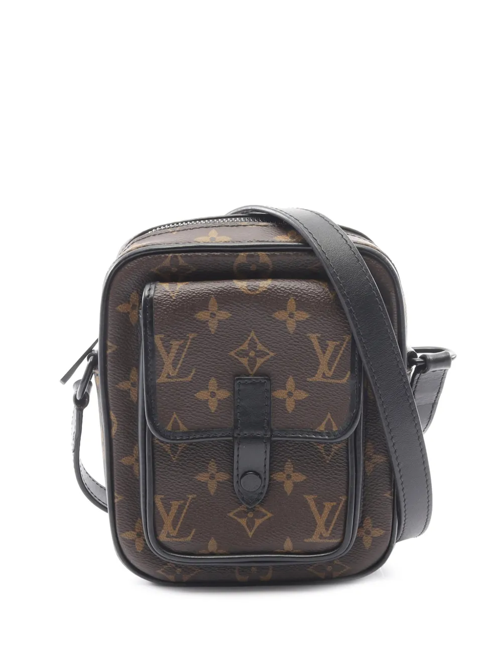 Louis Vuitton Pre-Owned 2020 Monogram Macassar Christopher Wearable crossbody bag - Marrone