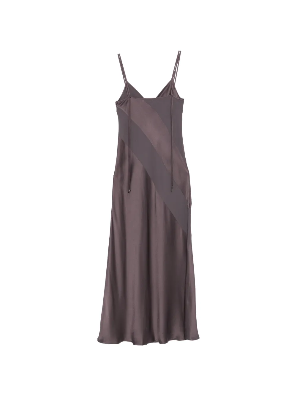 Antonelli Luna maxi-jurk met vlakken Paars