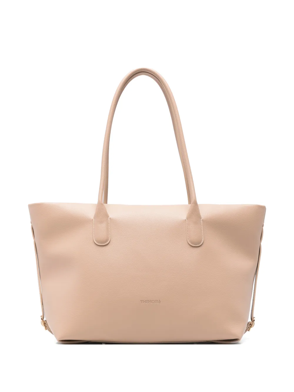 Themoirè Tallia handle tote bag - Toni neutri