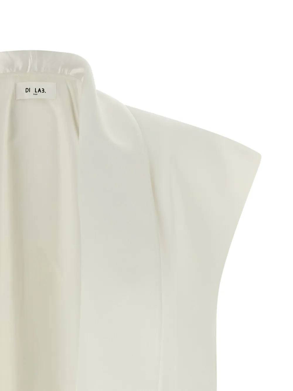  Di.la3 Pari' Chaleco Con Cuello Esmoquin - Blanco 
