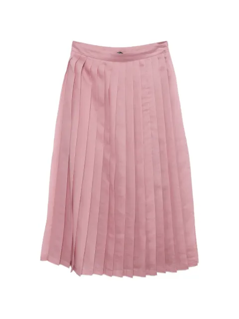 Iceberg pleated midi skirt