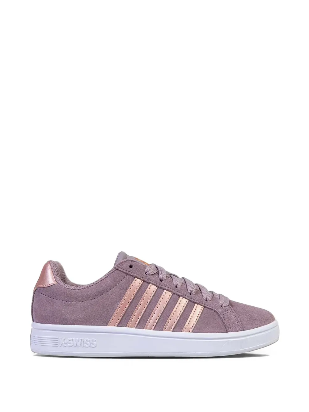 K-Swiss Court Tiebreak suede stripe-detail low-top sneakers