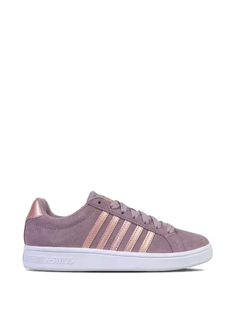 K-Swiss Court Tiebreak suede stripe-detail low-top sneakers