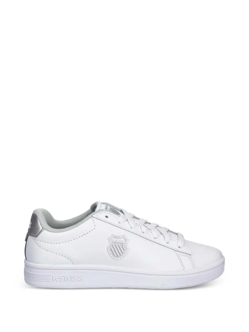 K-Swiss Court Shield II logo-patch sneakers