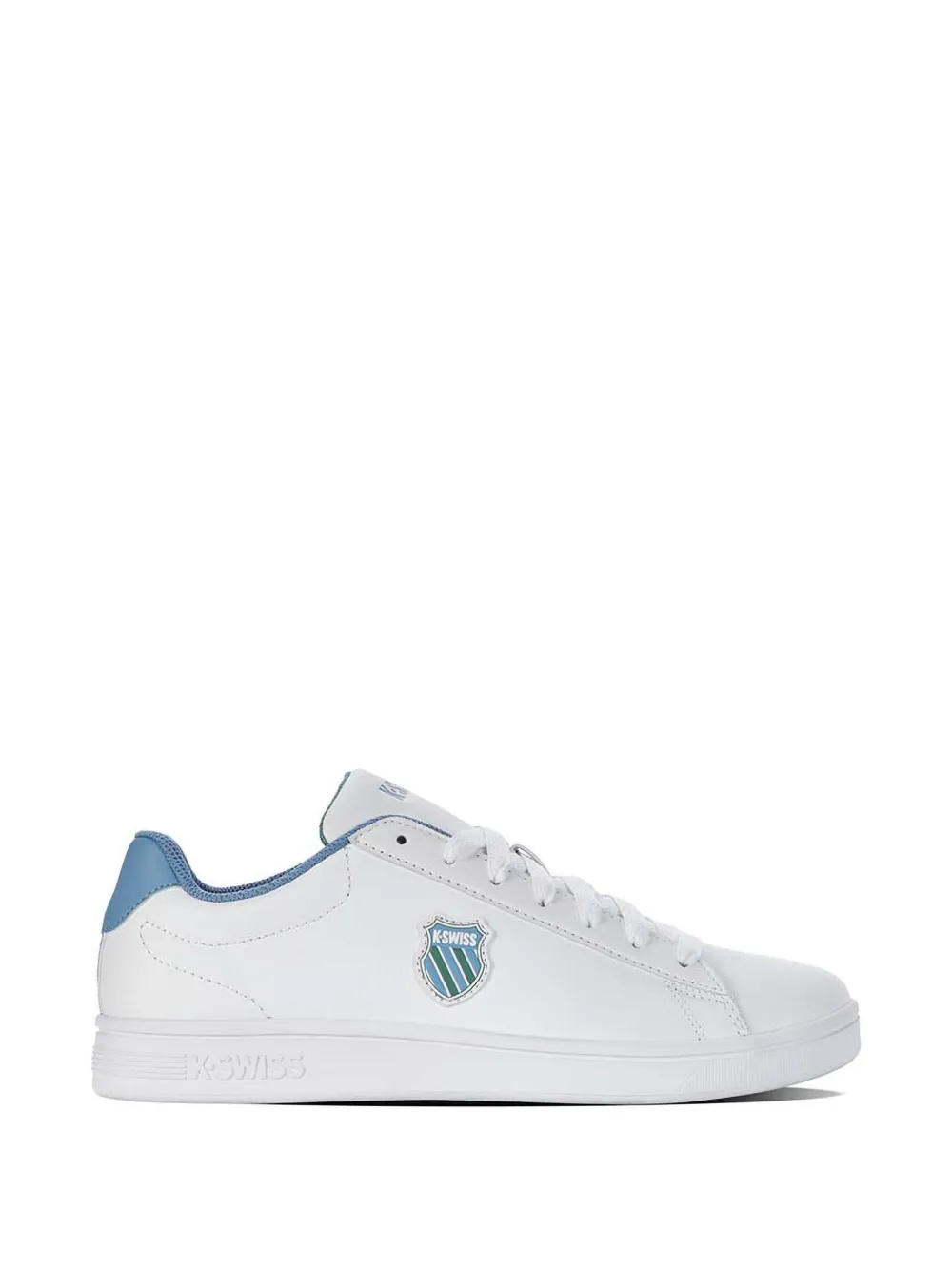 K-Swiss Court Shield logo-patch sneakers