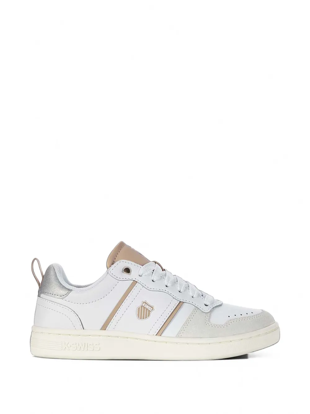 K-Swiss logo-plaque panelled sneakers