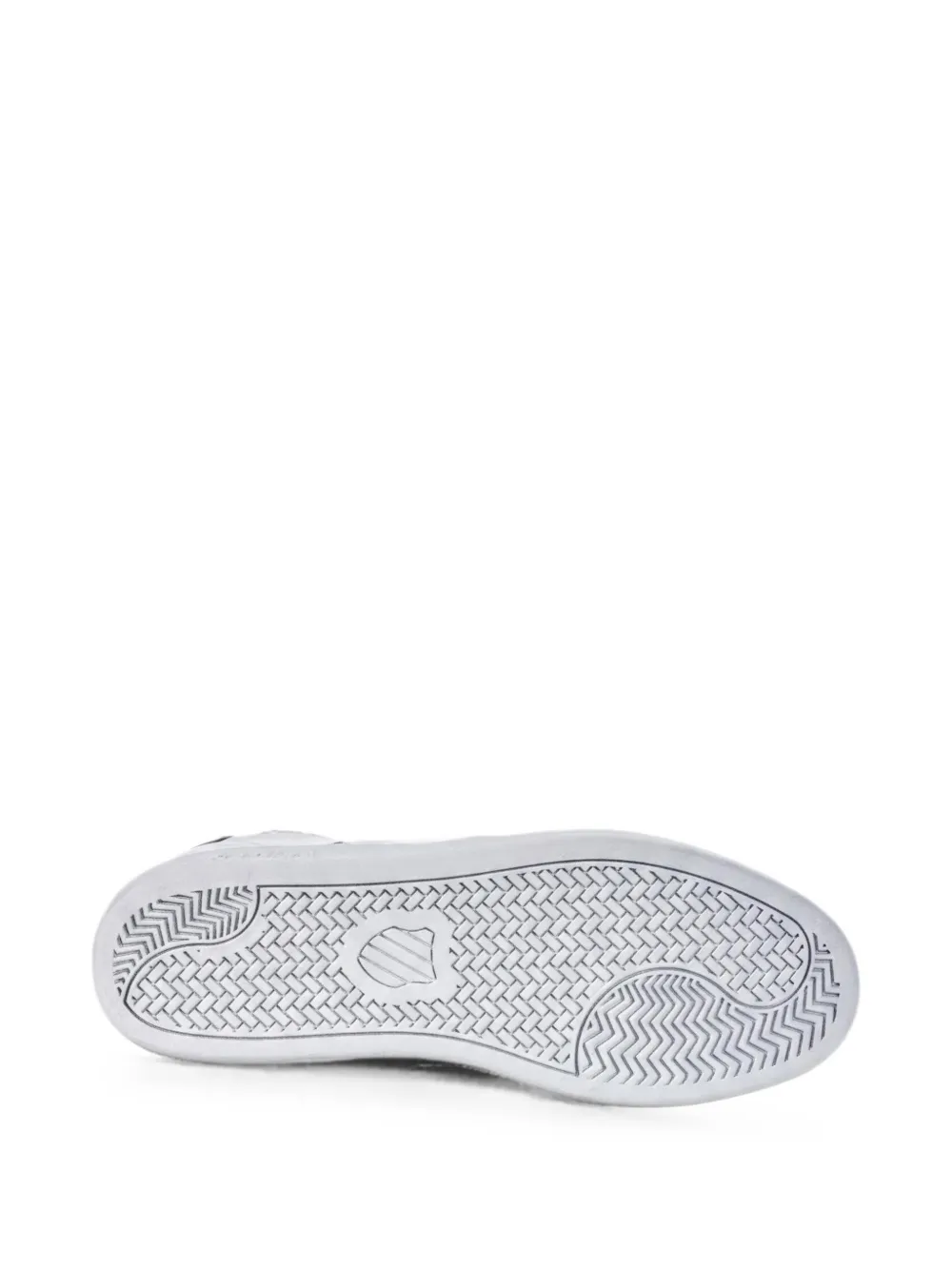 K-Swiss Sneakers met gestreept detail Wit