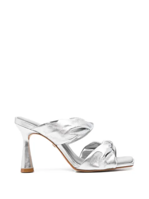 CARRANO twisted-strap square-toe sandals 